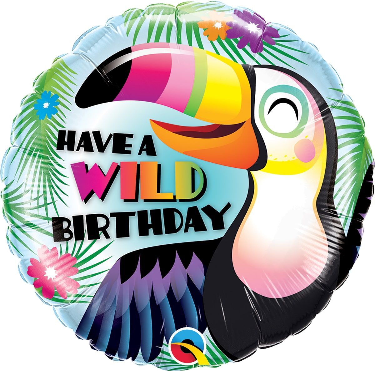 Folieballon tropische toekan verjaardag