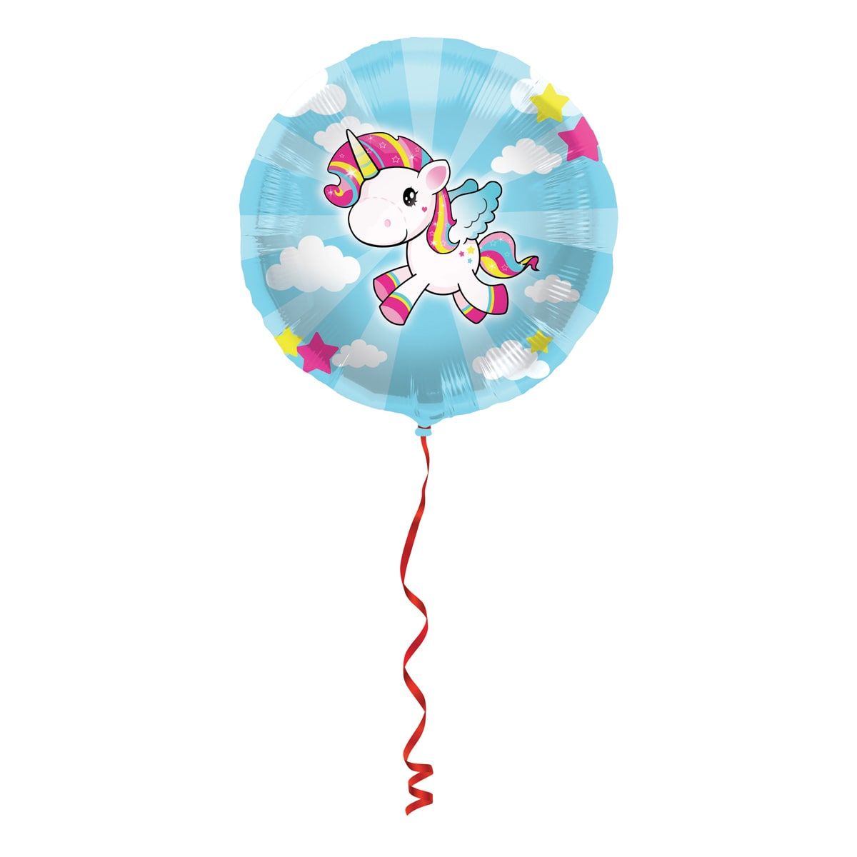Folieballon unicorn party