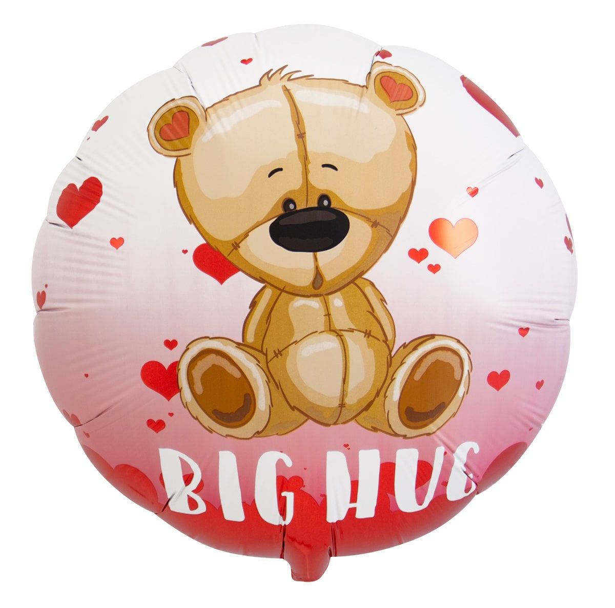 Folieballon valentijnsdag knuffel beertje