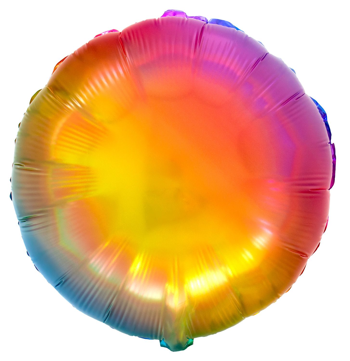 Folieballon yummy gummy rainbow rond