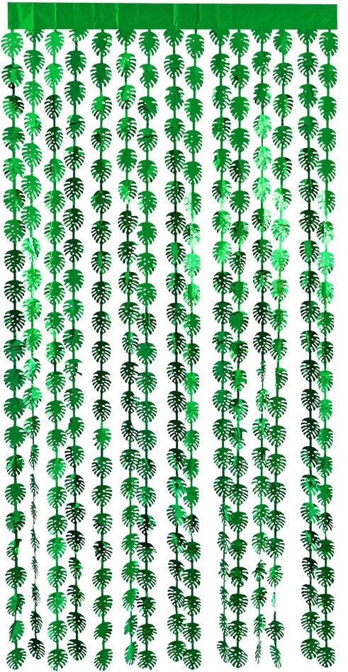 Foliegordijn Tropische Palmbladeren Groen
