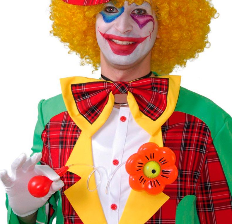 Fopbloem waterspuit clown