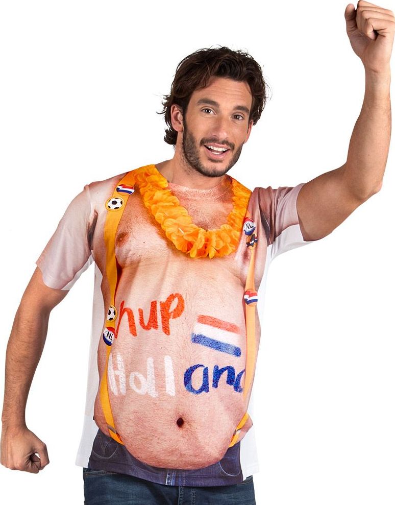Fotorealistisch shirt nederland supporter