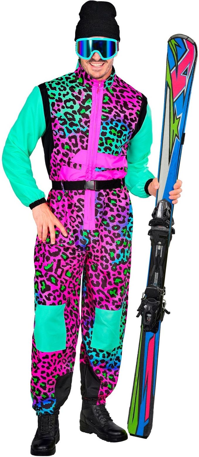 Fout Neon Luipaard Skipak Volwassenen