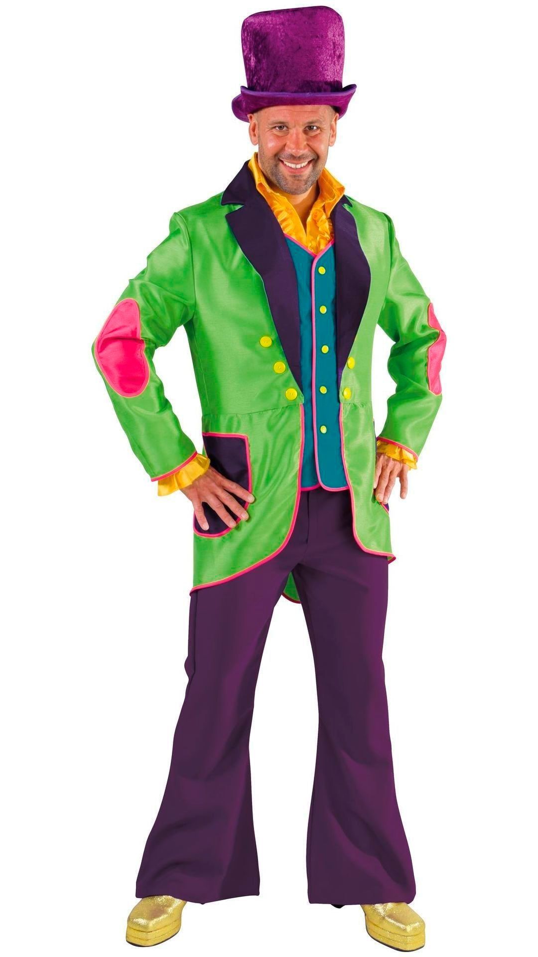 Foute mannen slipjas groen