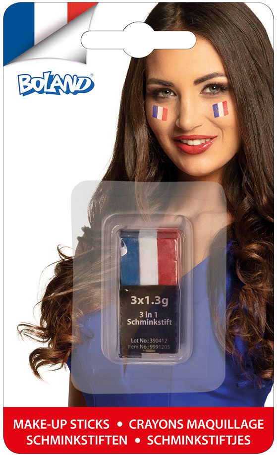 Franse vlag schmink stift