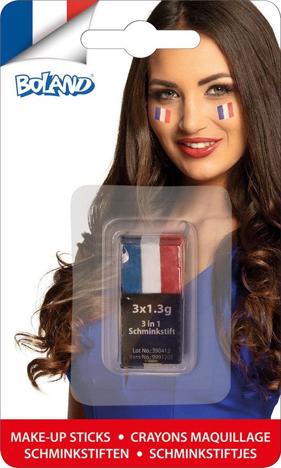 Franse vlag schmink stift