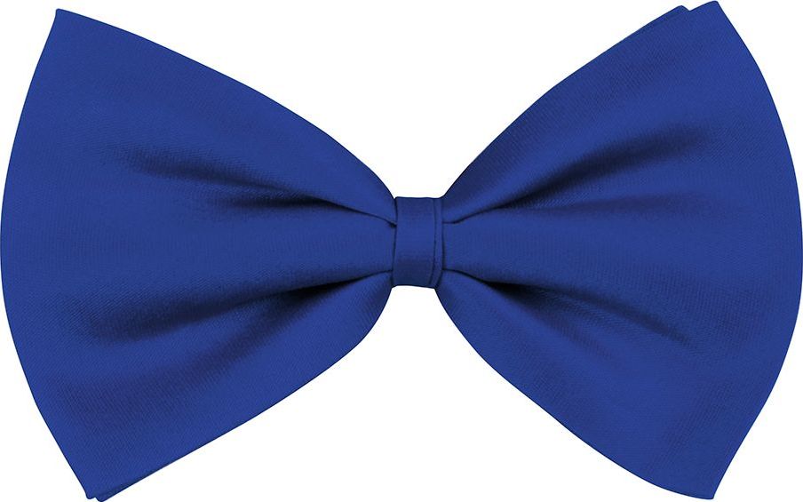 Gala vlinderstrikje blauw