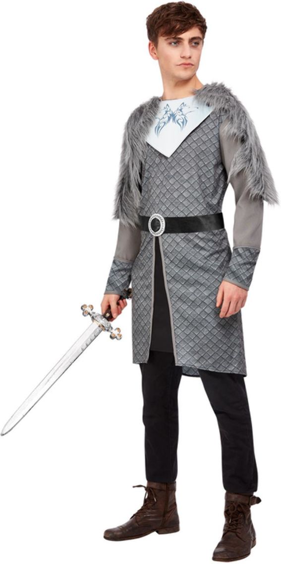 Game Of Thrones Winter Kostuum Mannen Grijs