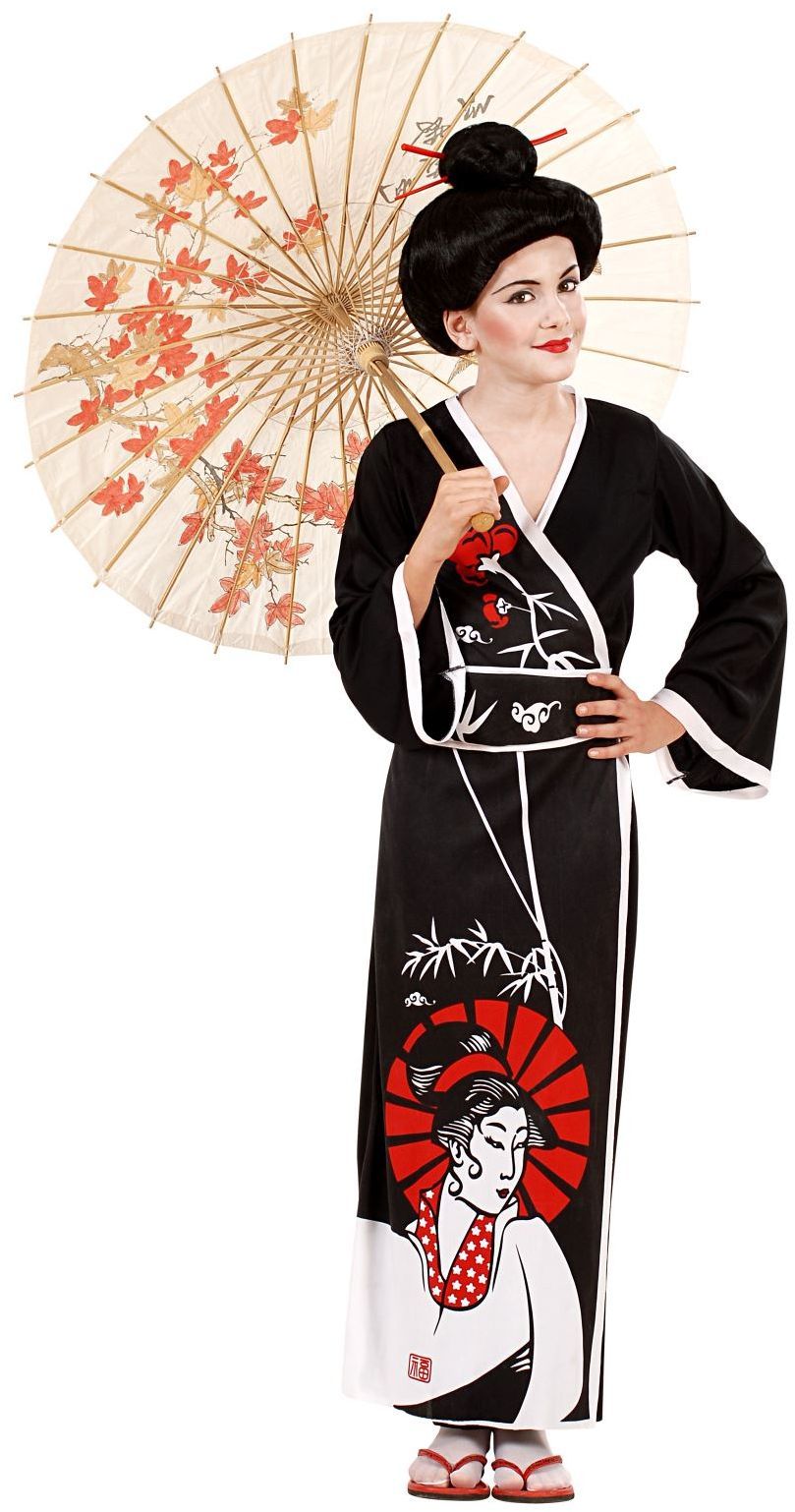 Geisha kimono jurk