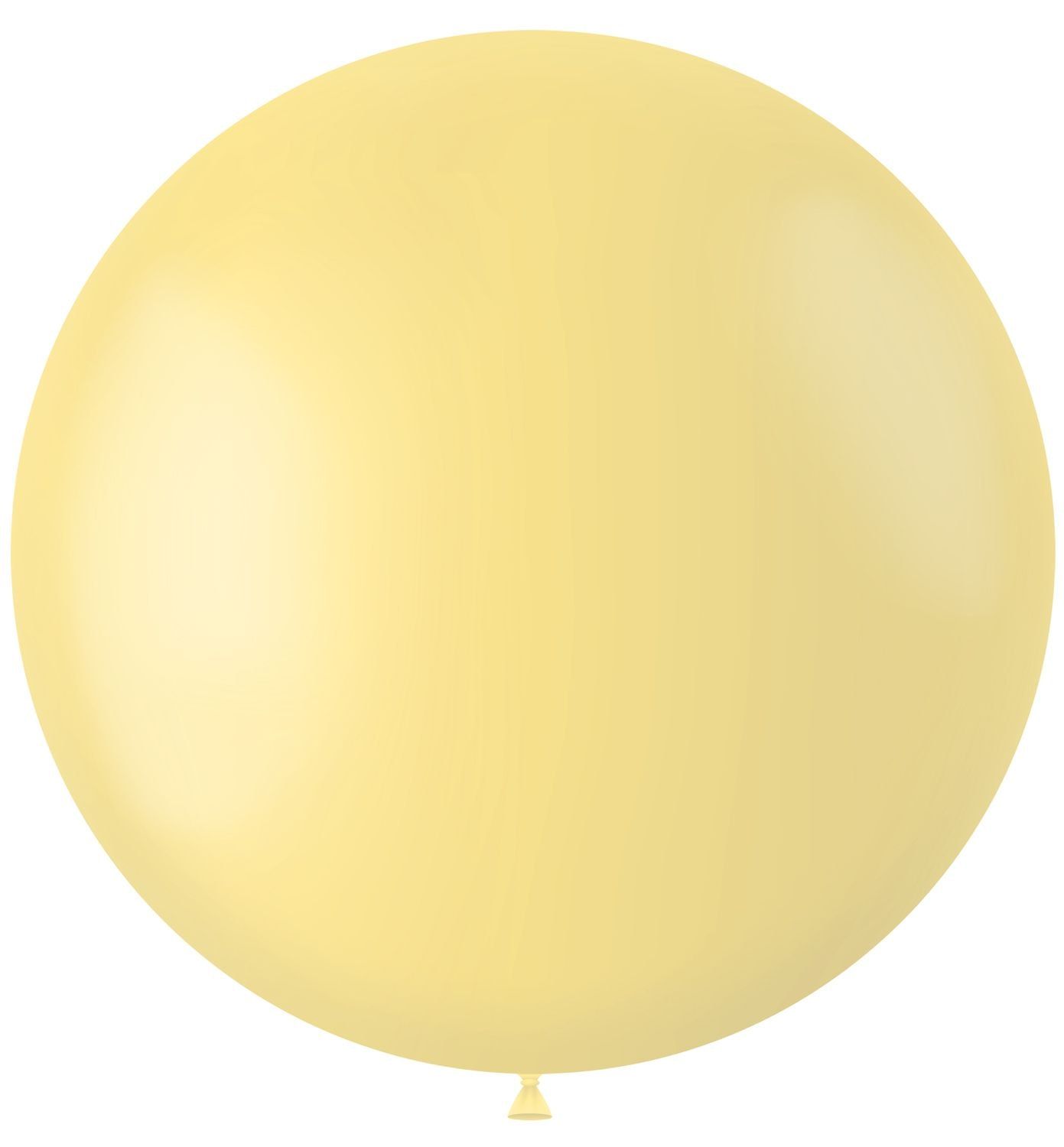 Gele Ballon Matte Kleur