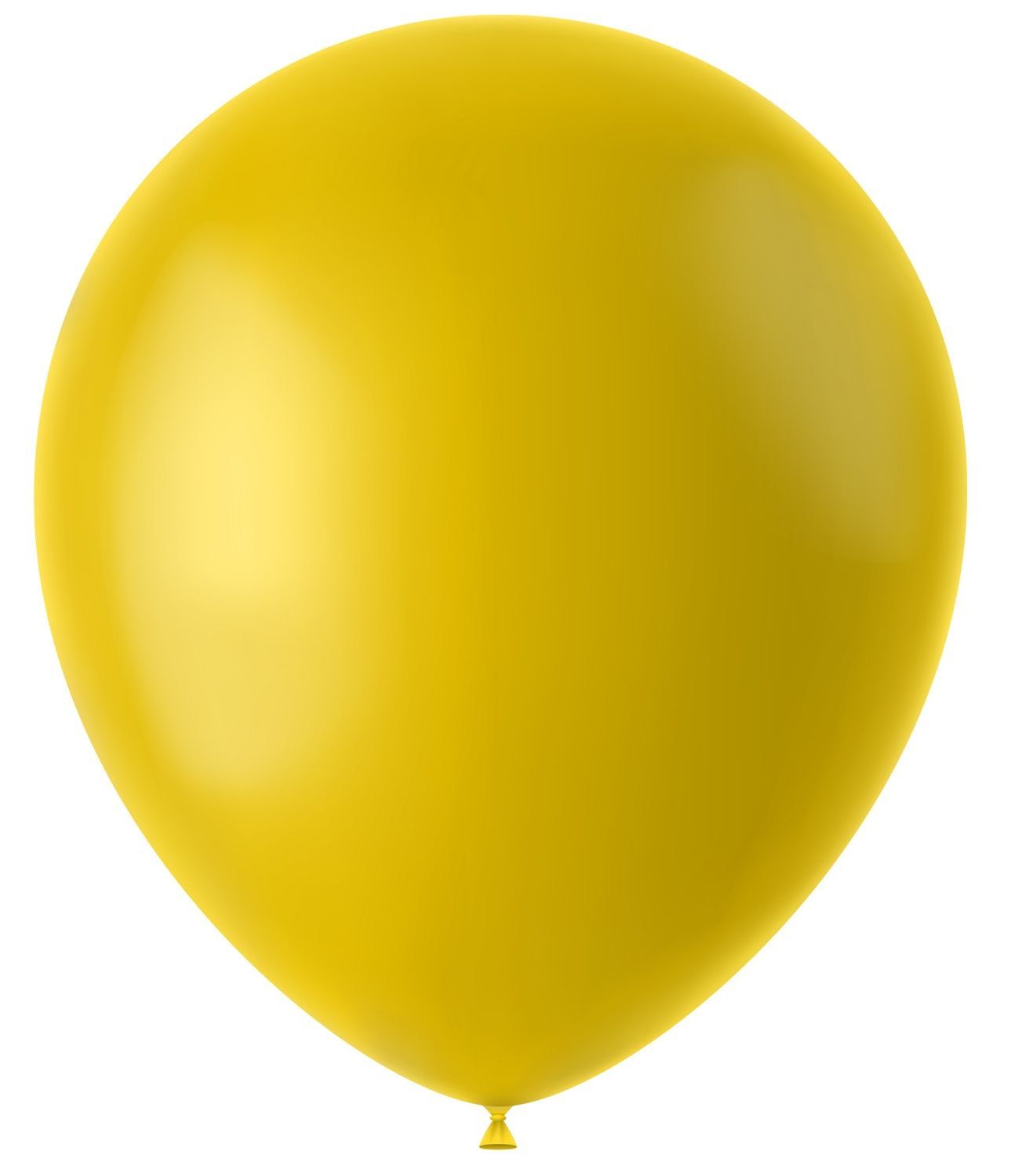 Gele ballonnen matte kleur