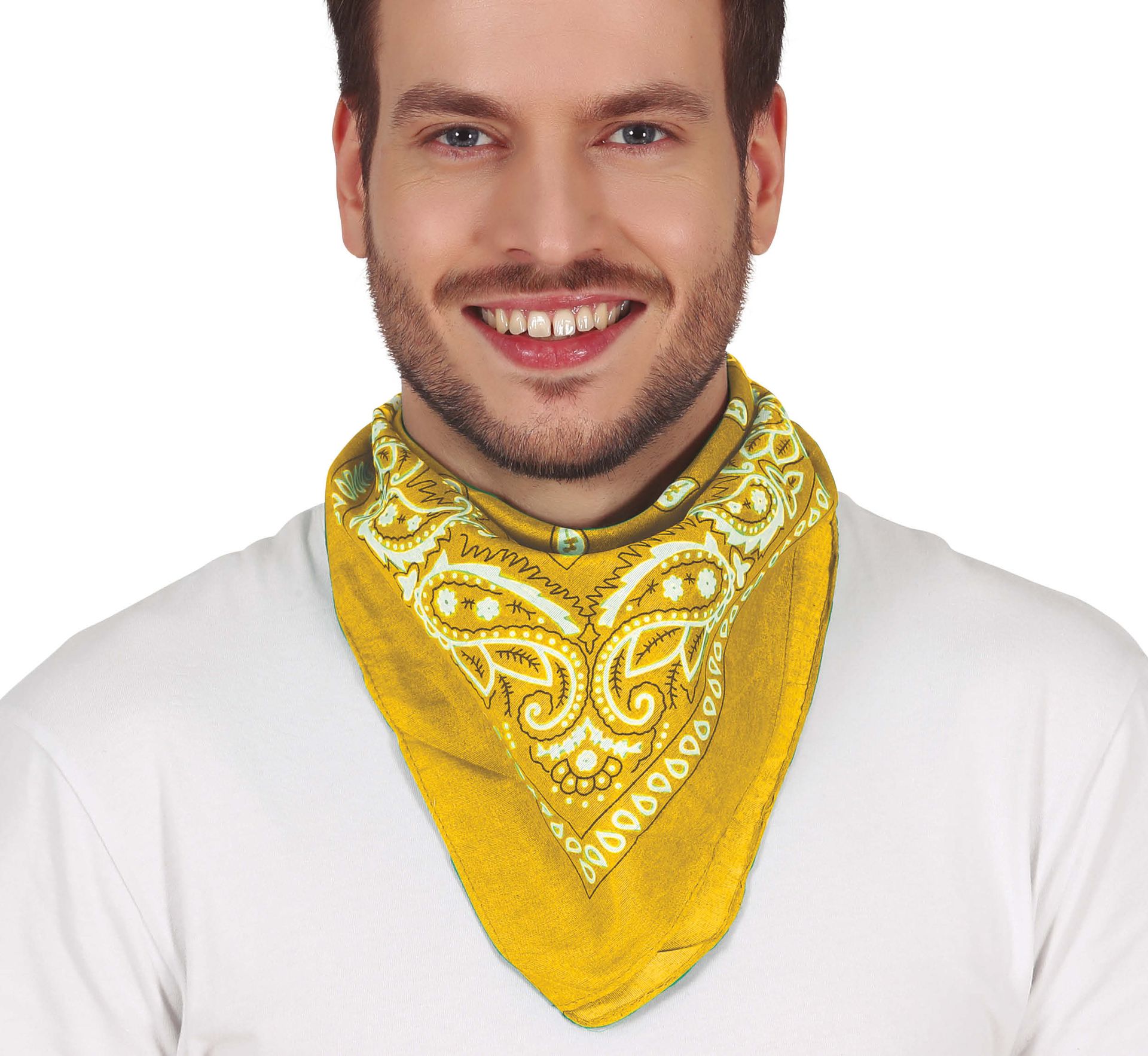 Gele Biker Bandana