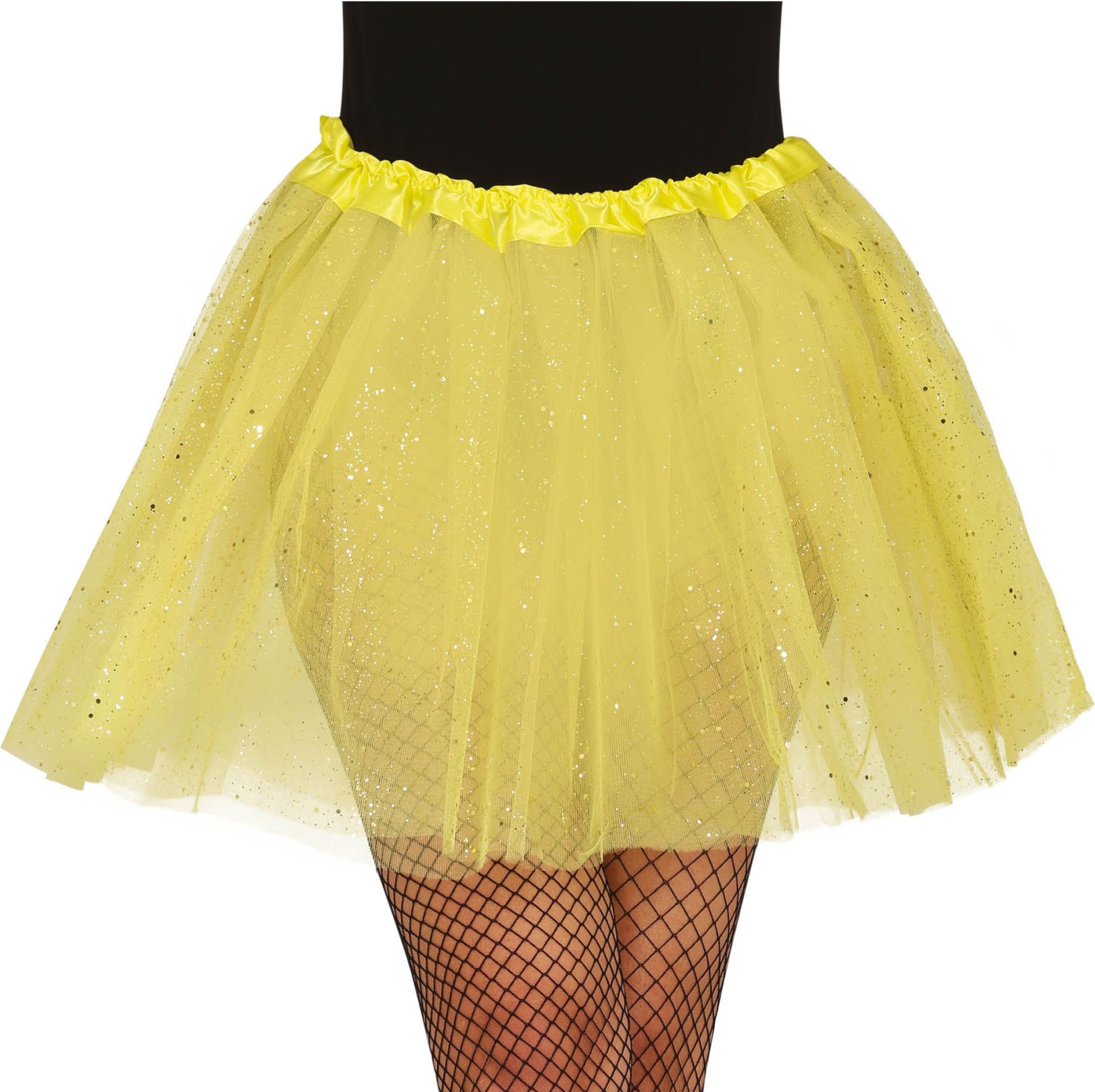 Gele Glitter Tutu Dames