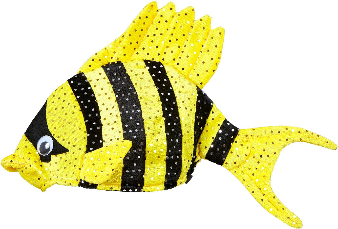 Gele vis hoed