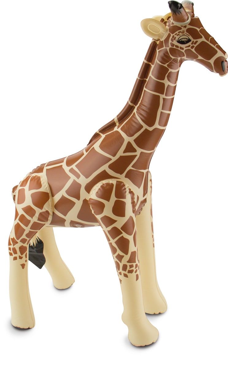Giraffe opblaasbaar 75cm