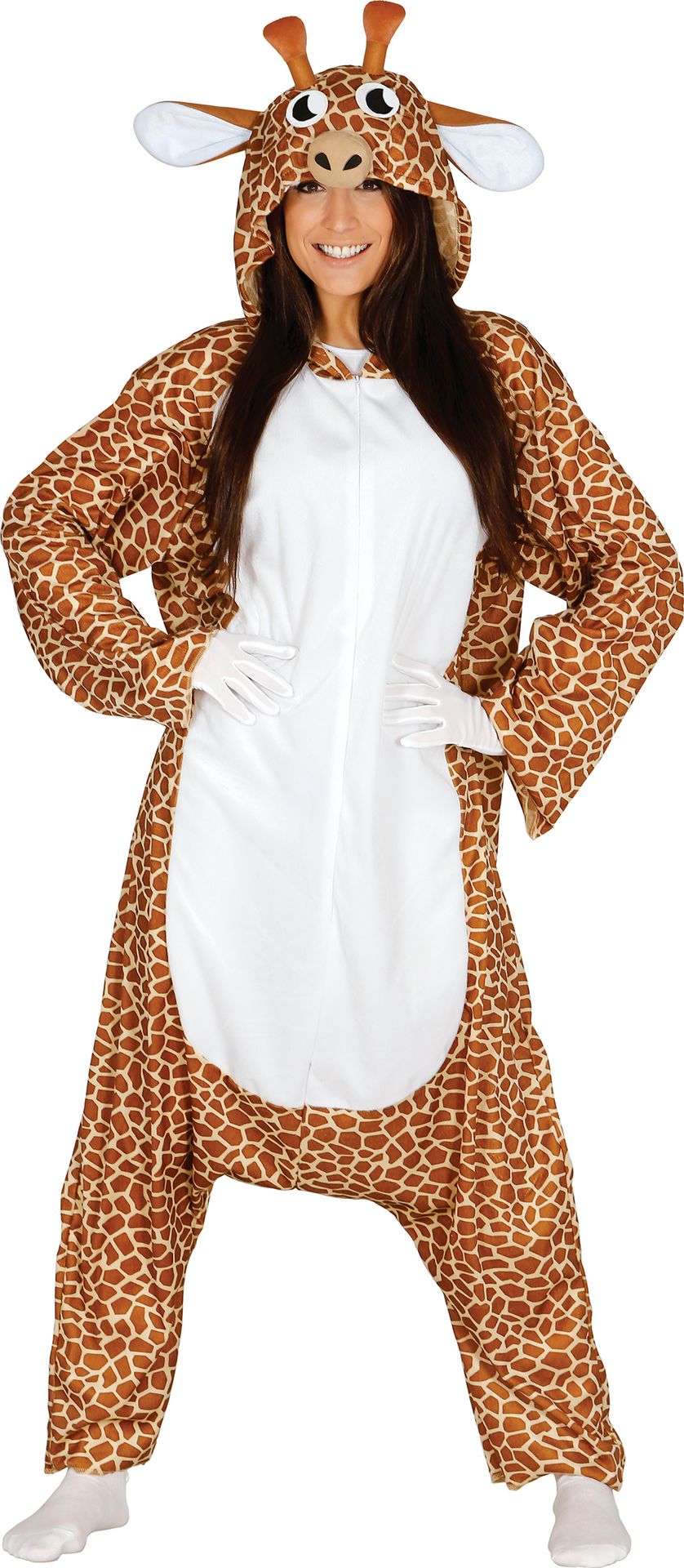 Giraffe pyjama jumpsuit