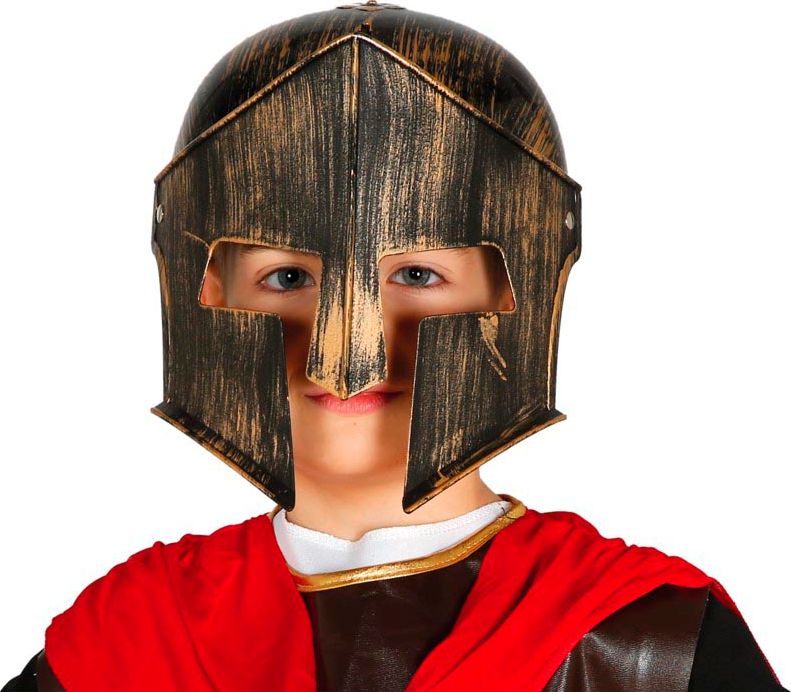 Gladiator bronzen helm kind