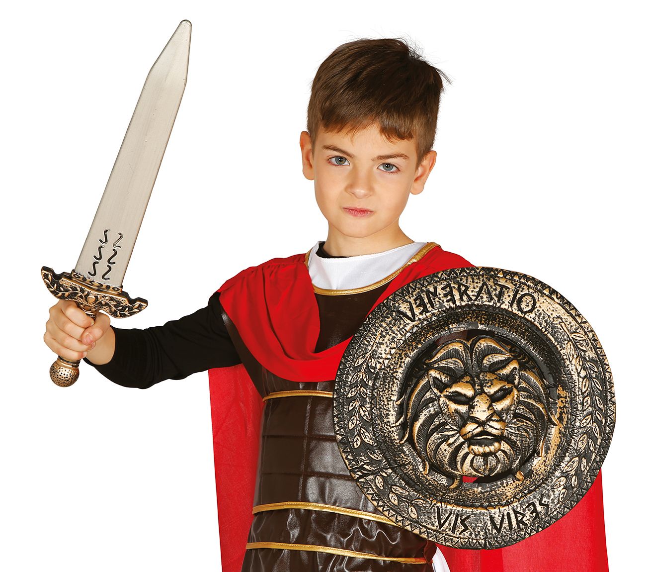 Gladiator zwaard met schild kind