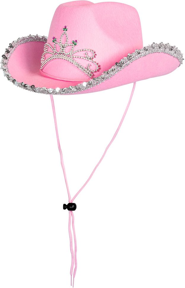Glamour cowboy hoed meisjes roze