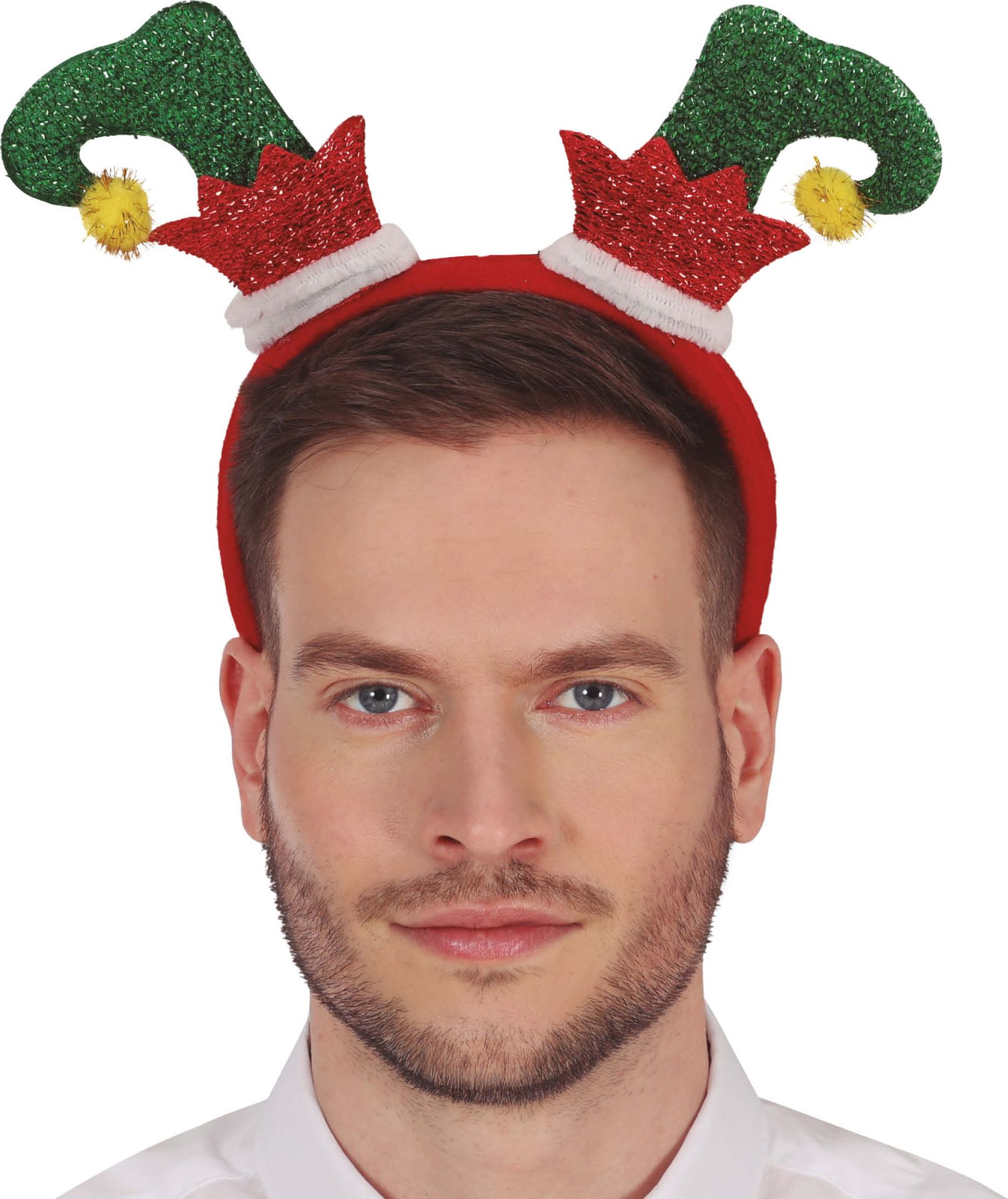 Glinsterende kerst elf laarzen diadeem