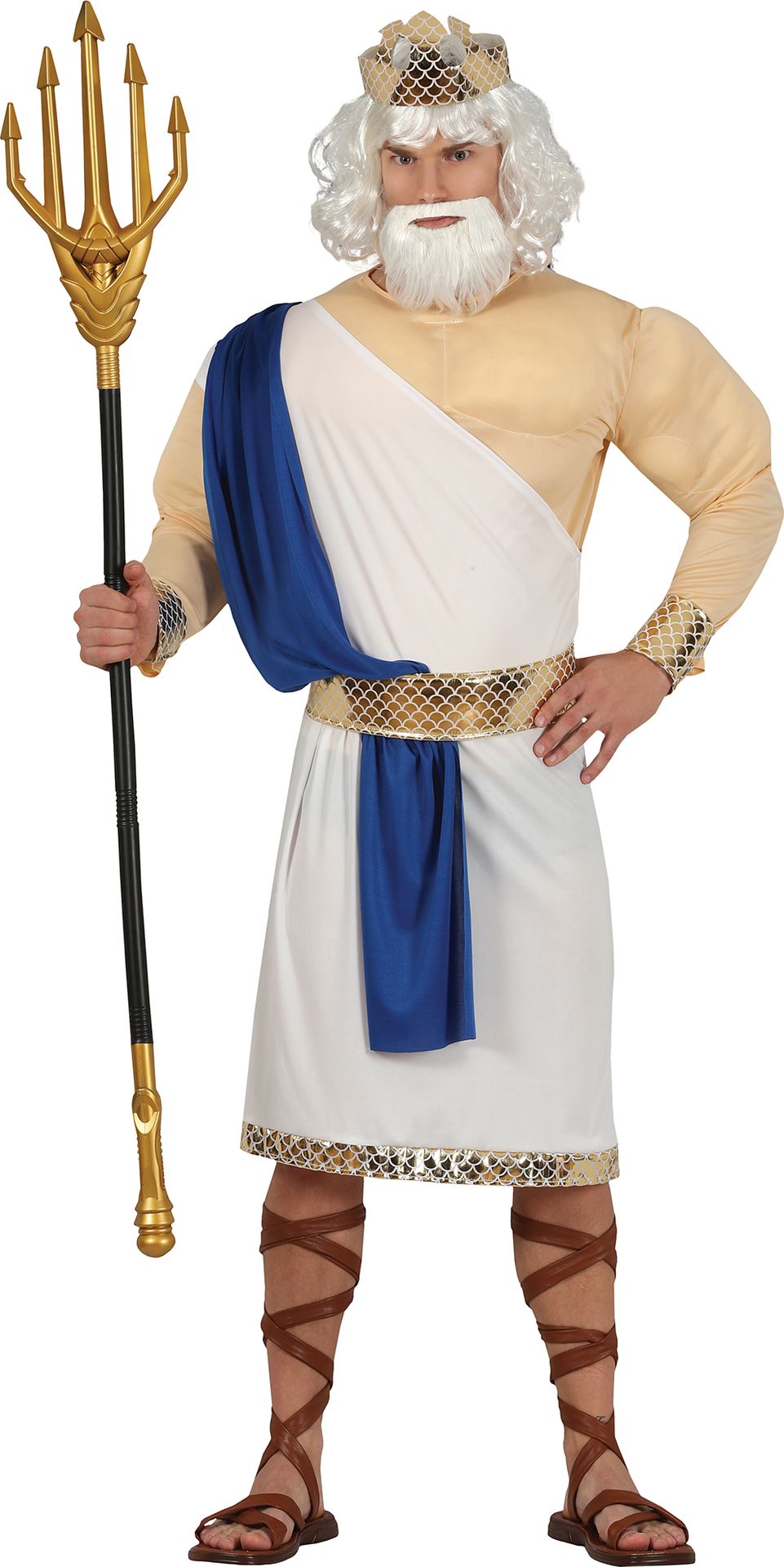 God Poseidon outfit heren