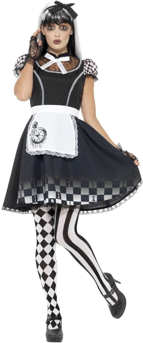 Gothic Alice in Wonderland kostuum
