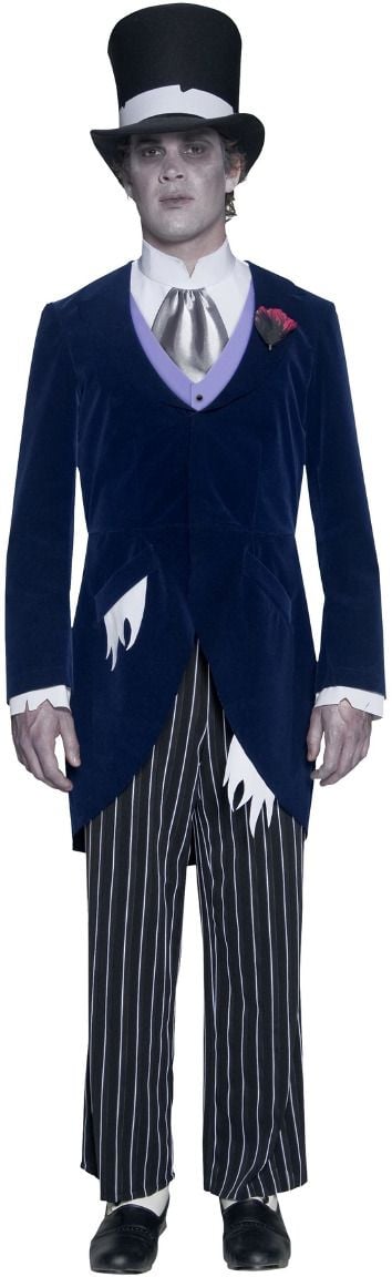 Gothic bruidegom kostuum heren