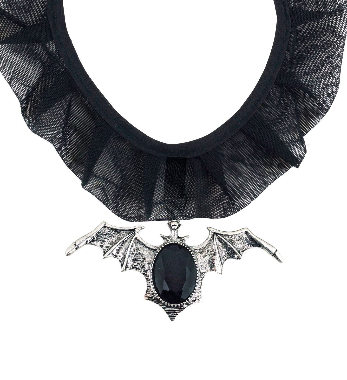 Gothic choker met vleermuis