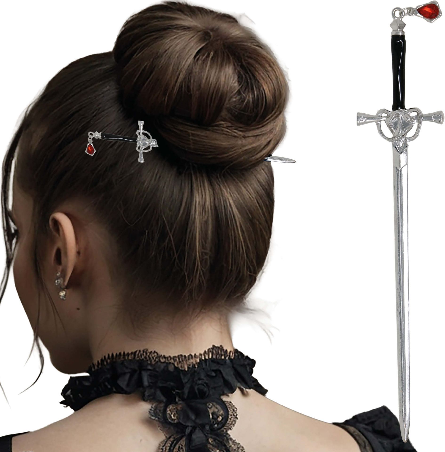 Gothic Zwaard Haarspeld