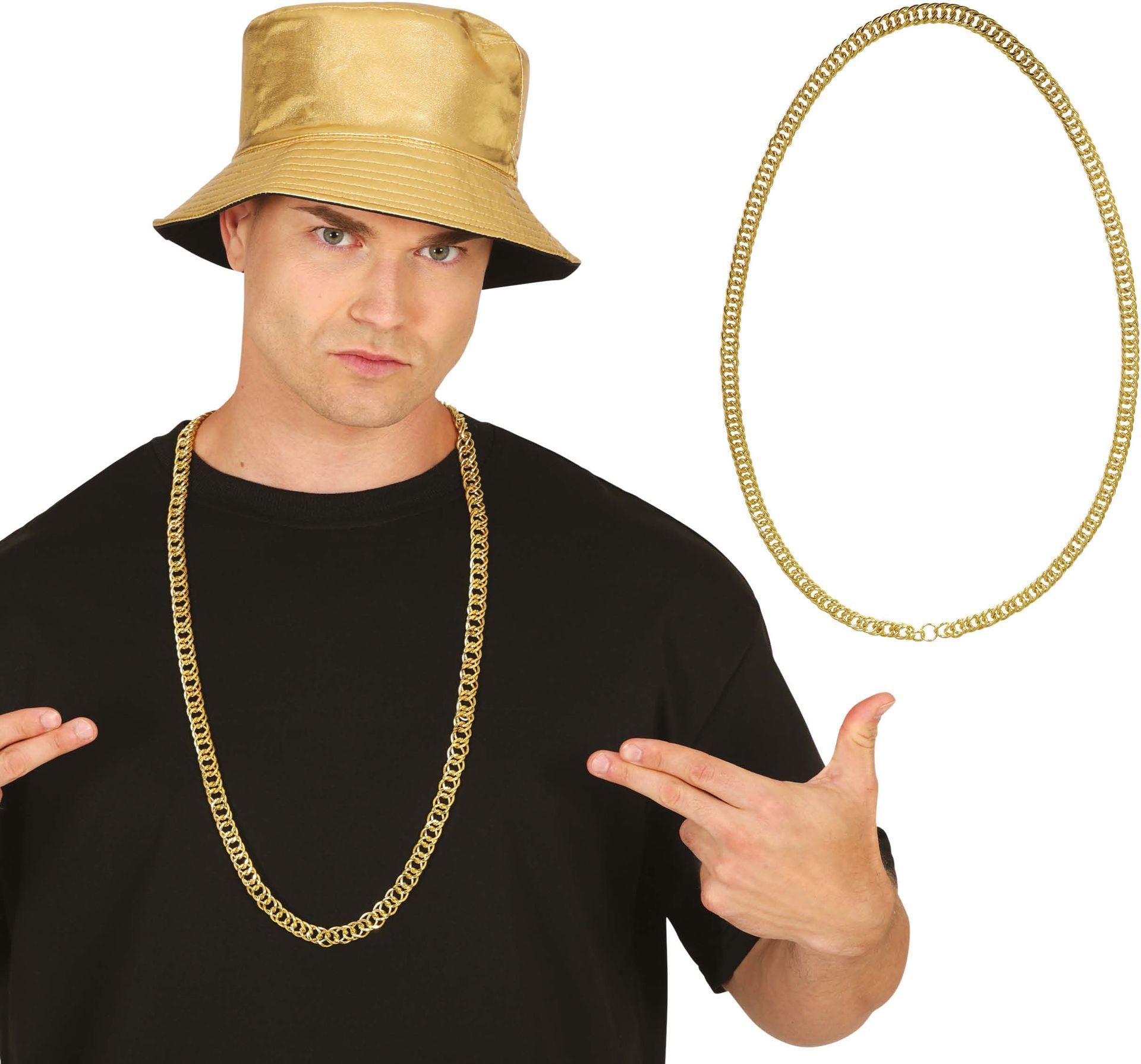 Gouden 90's Foute Halsketting