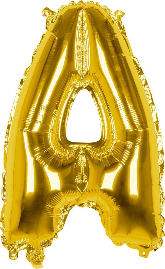 Gouden ballon letter A