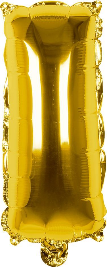 Gouden ballon letter I