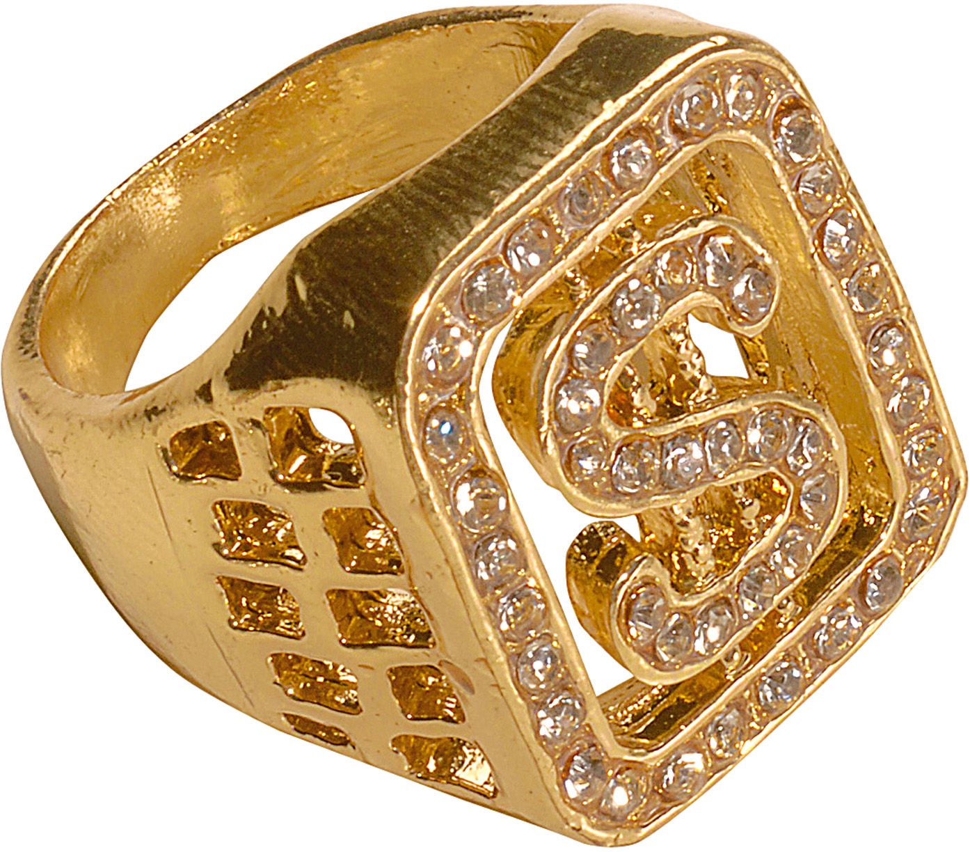 Gouden diamanten ring