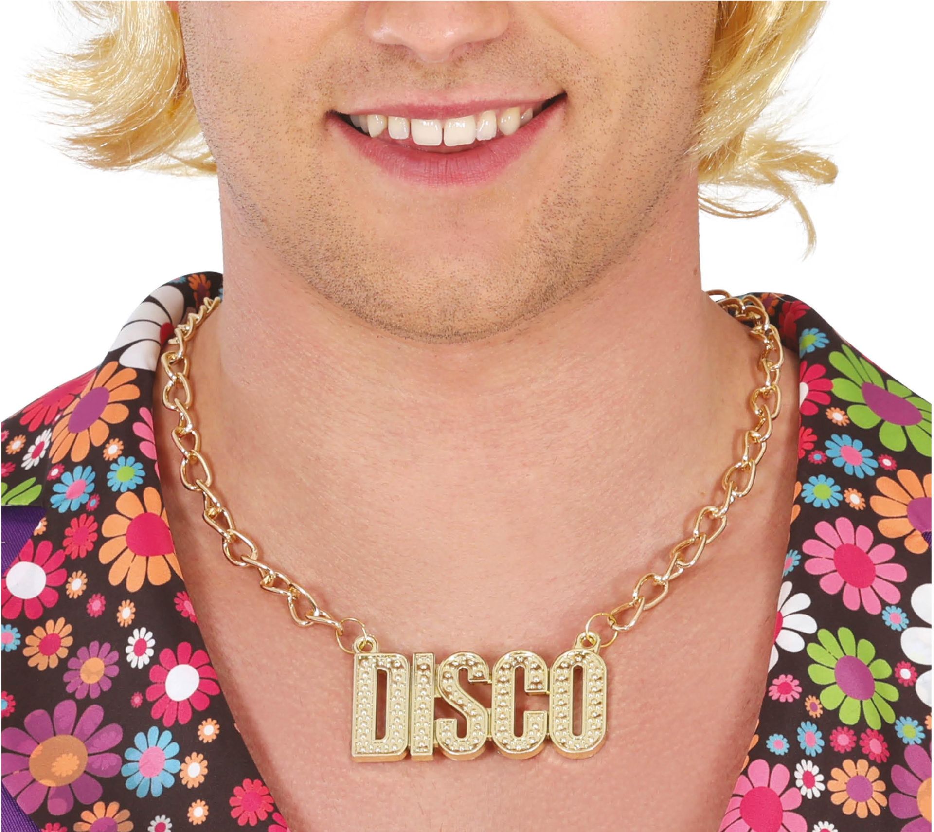 Gouden Disco Ketting