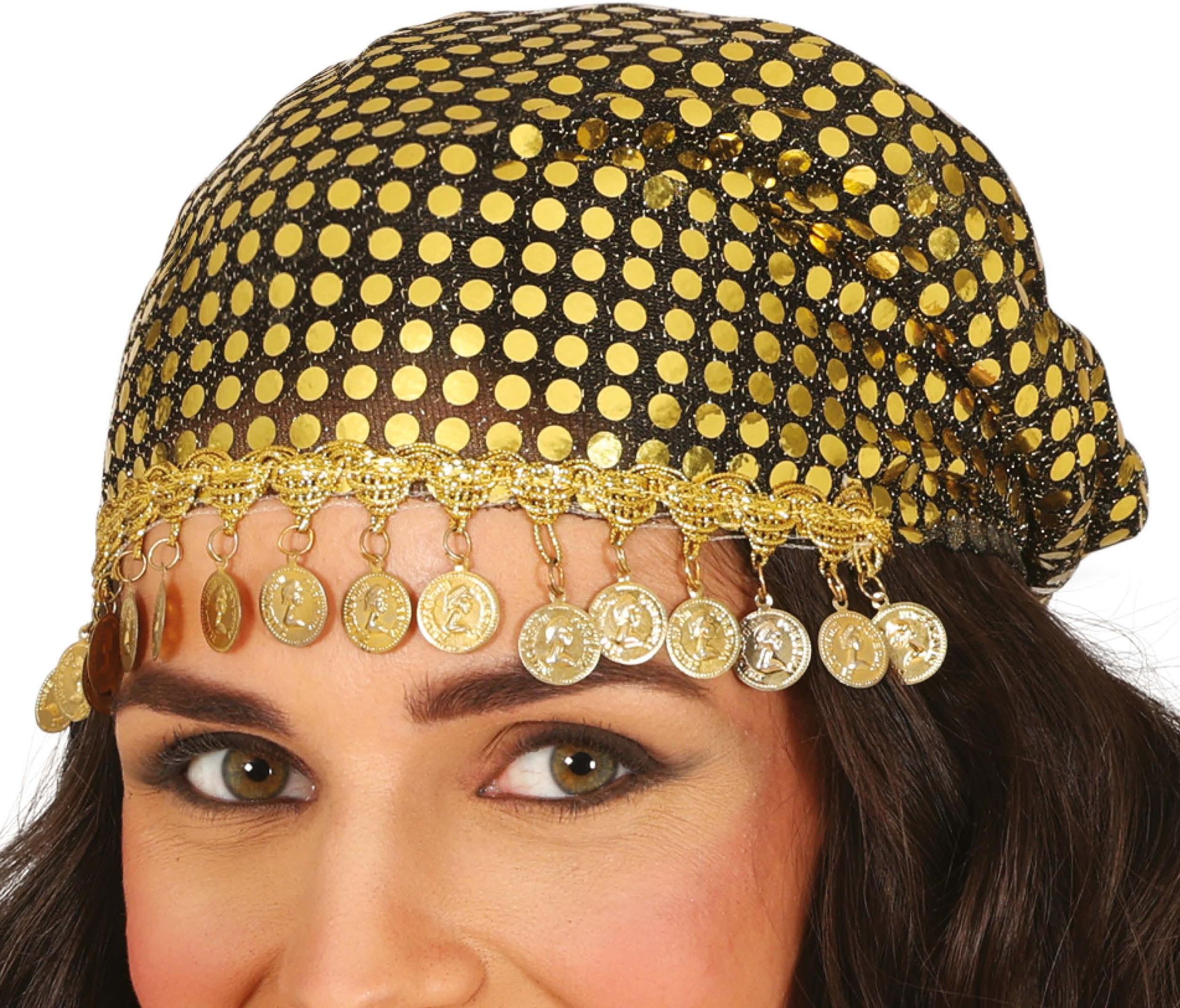 Gouden Gypsy Bandana Waarzegster