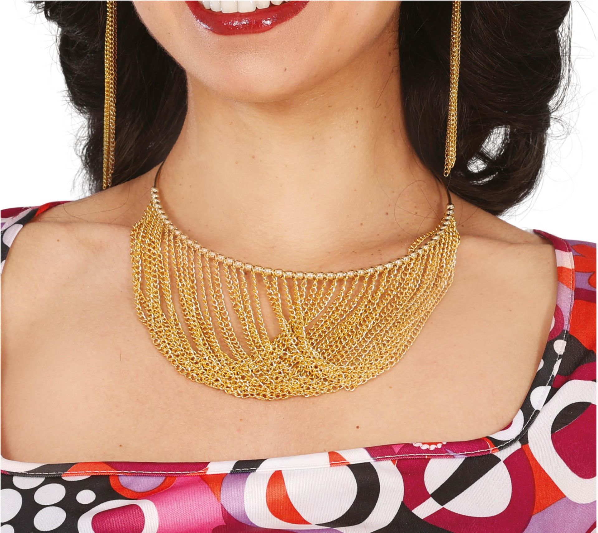 Gouden Ketting 70's Stijl
