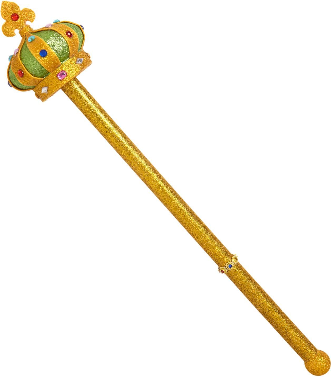 Gouden koninklijke scepter