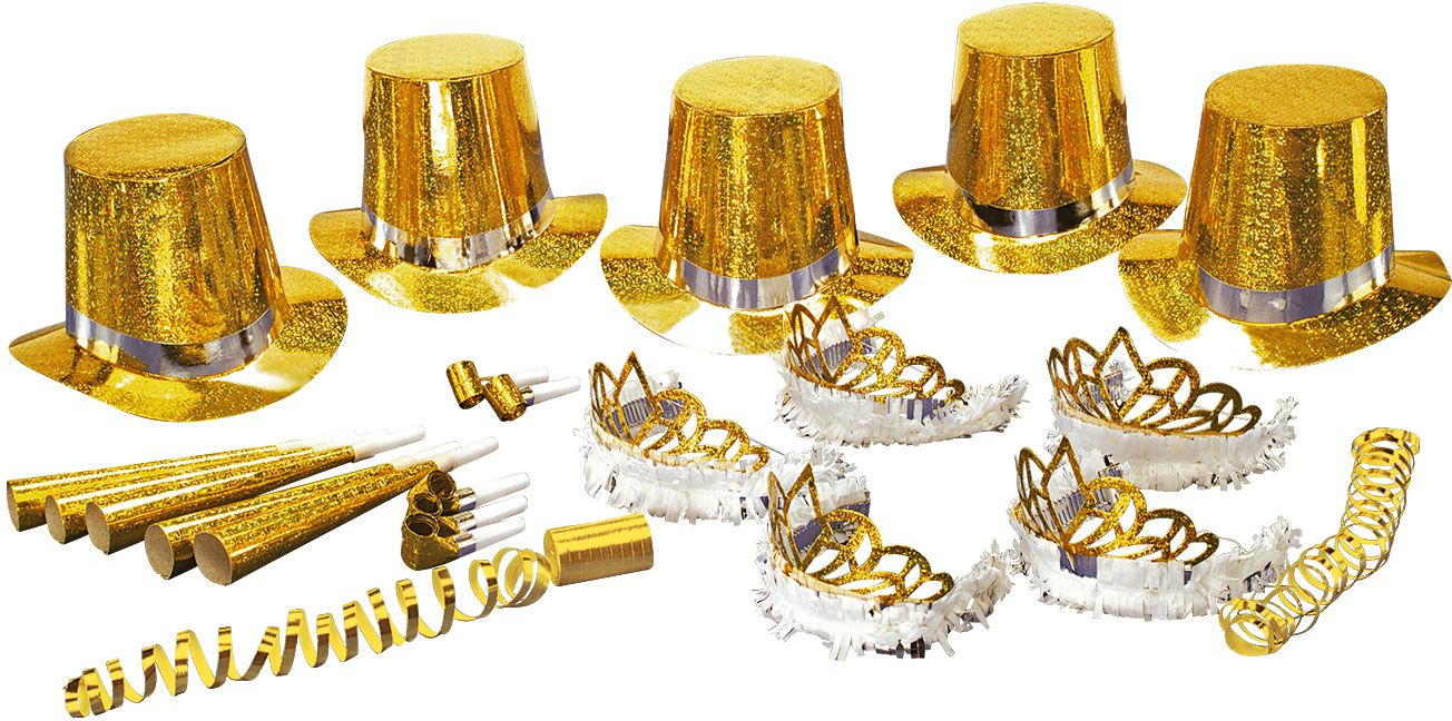 Gouden las vegas party set