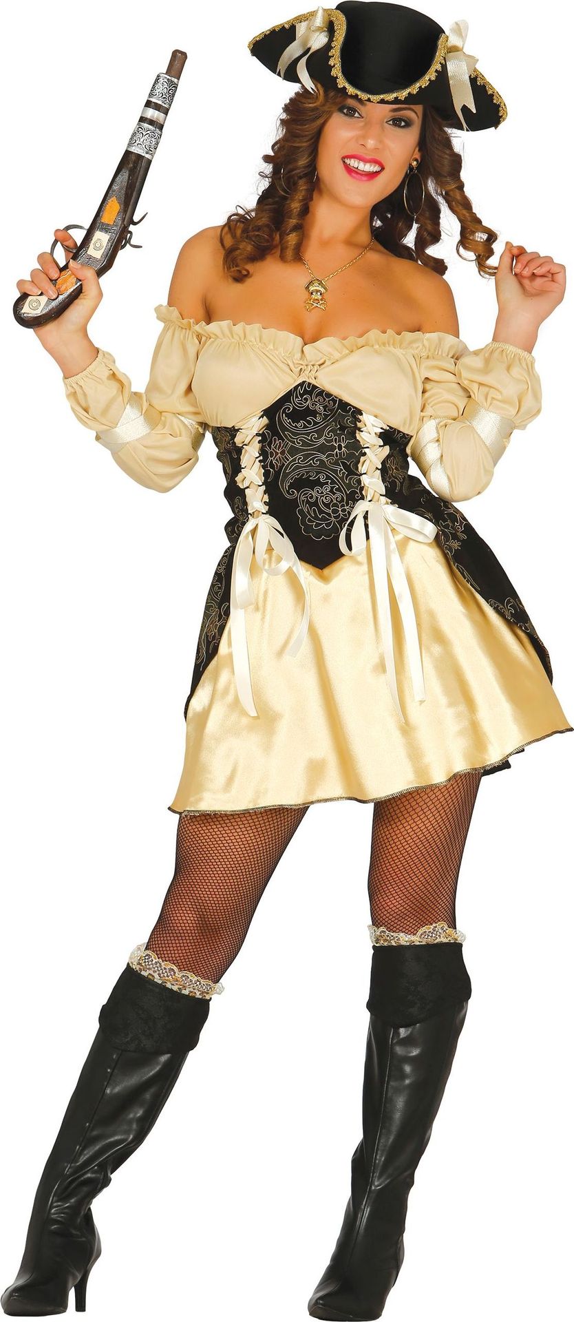 Gouden piraten jurk