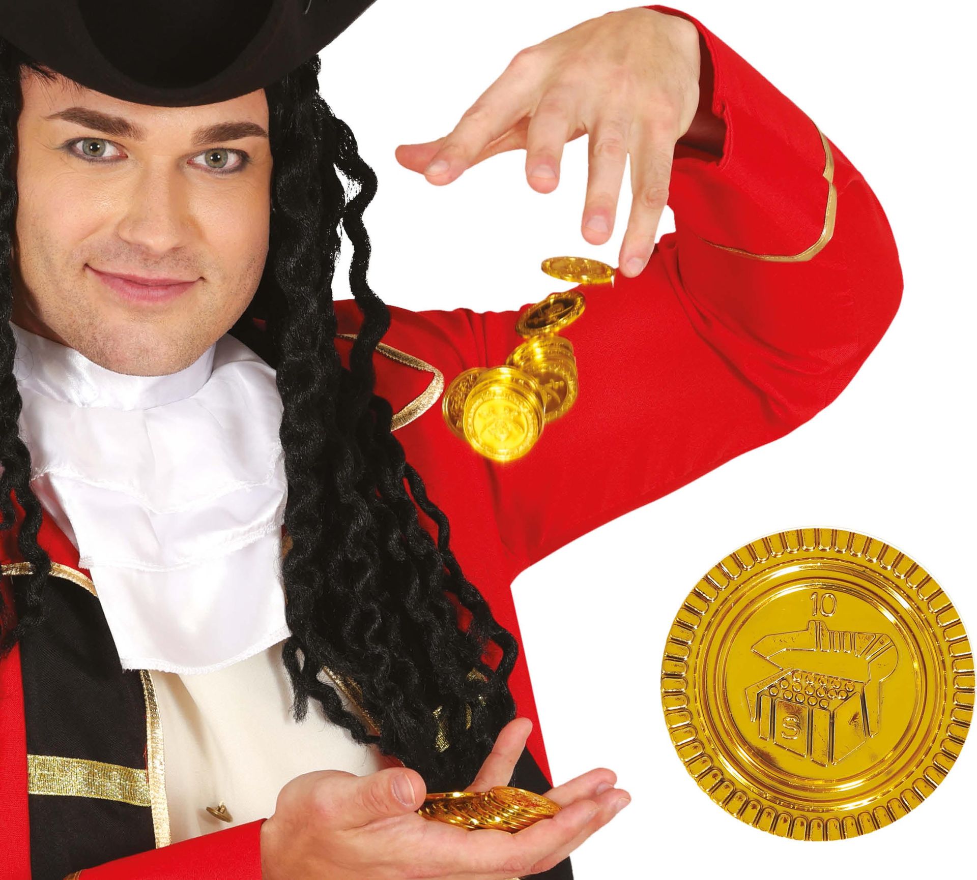 Gouden Piratenmunten Carnaval