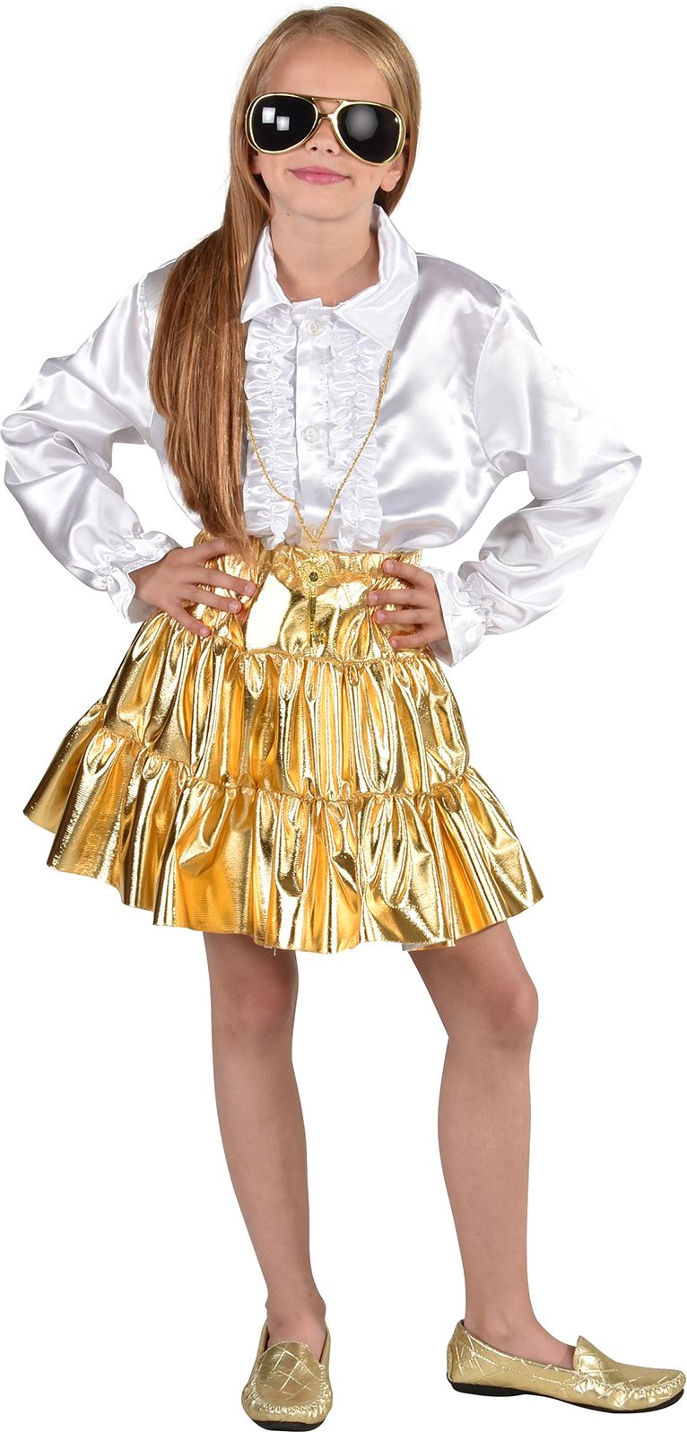 Gouden rokje meisjes