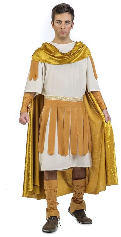 Gouden Romeinse keizer pak