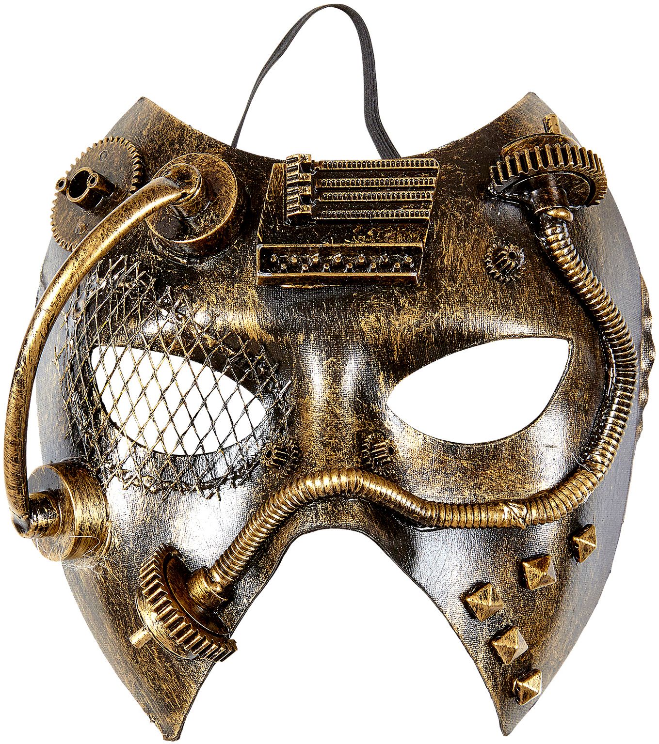 Gouden steampunk masker