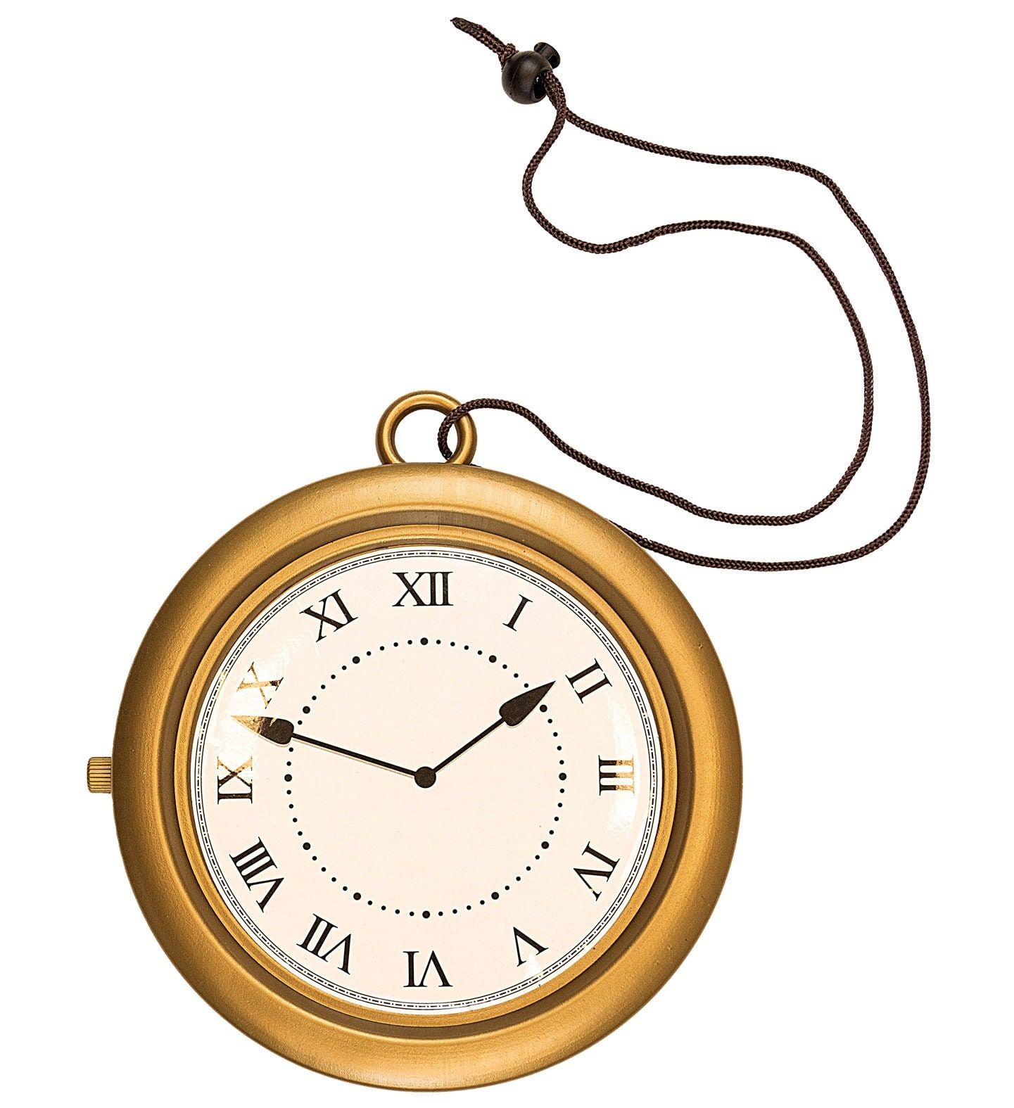 Goudkleurige Klok Ketting Groot