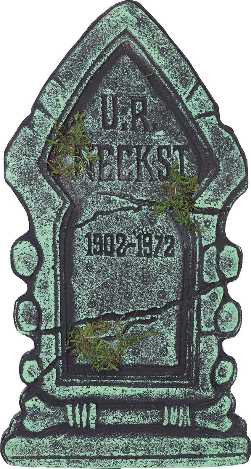 Grafsteen '1902-1972' 43 x 22 cm halloween