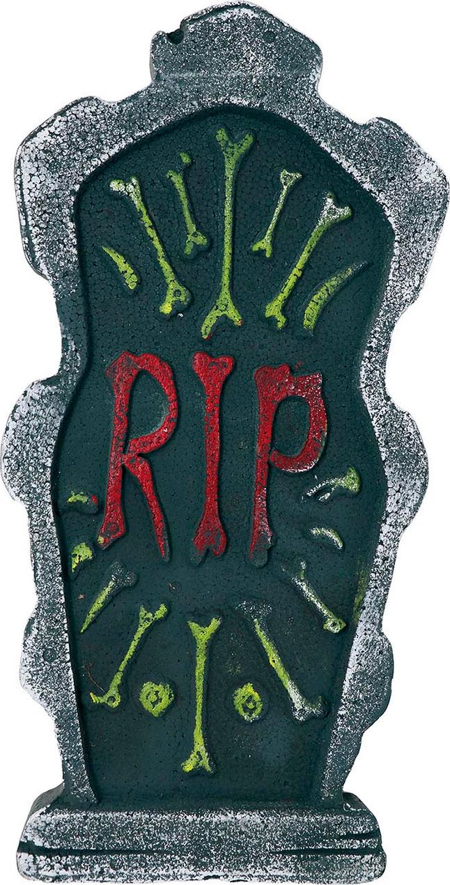 Grafsteen botten 43 x 22 cm halloween