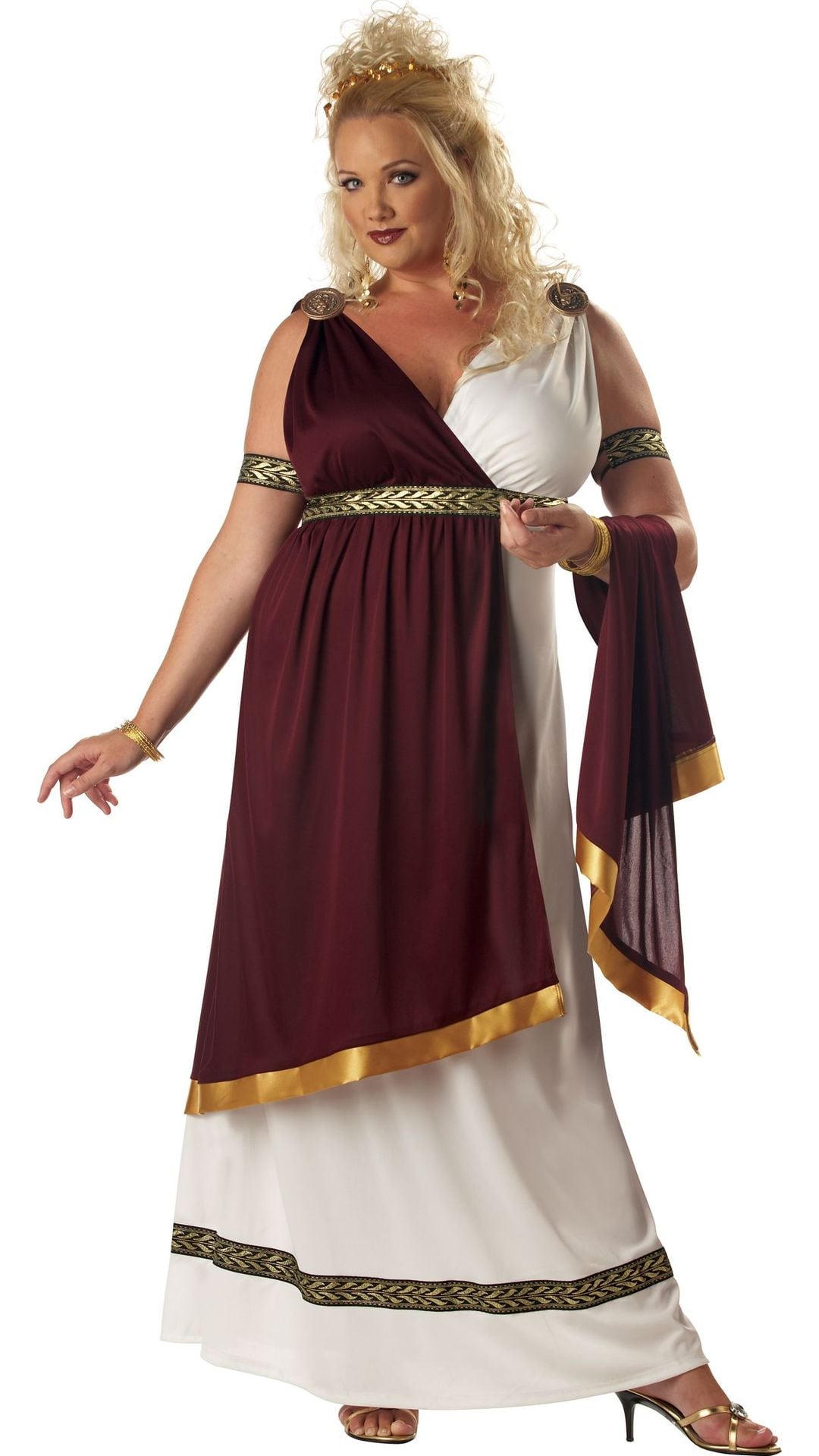Griekse keizerin toga plus size