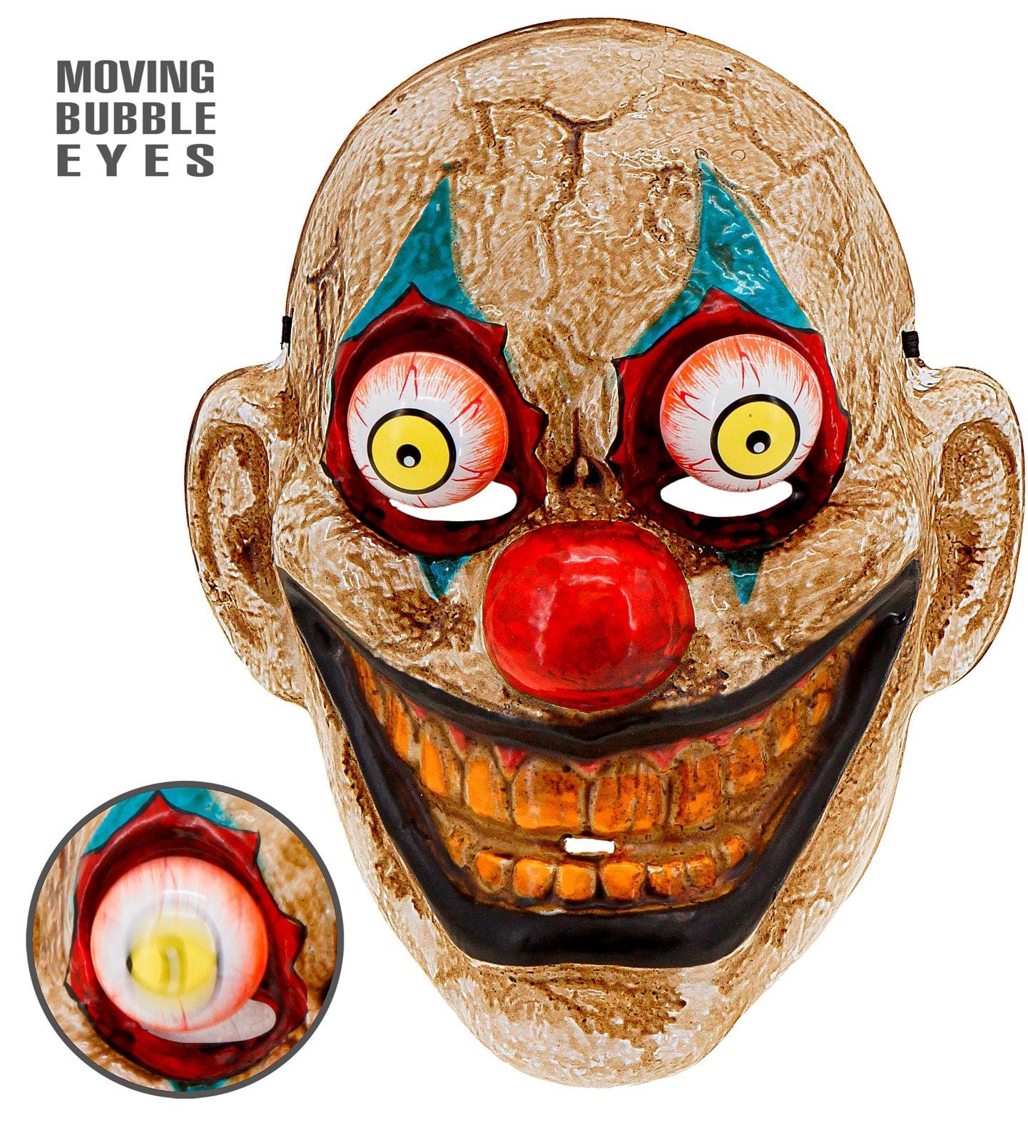 Griezel Clown Masker Halloween Heren
