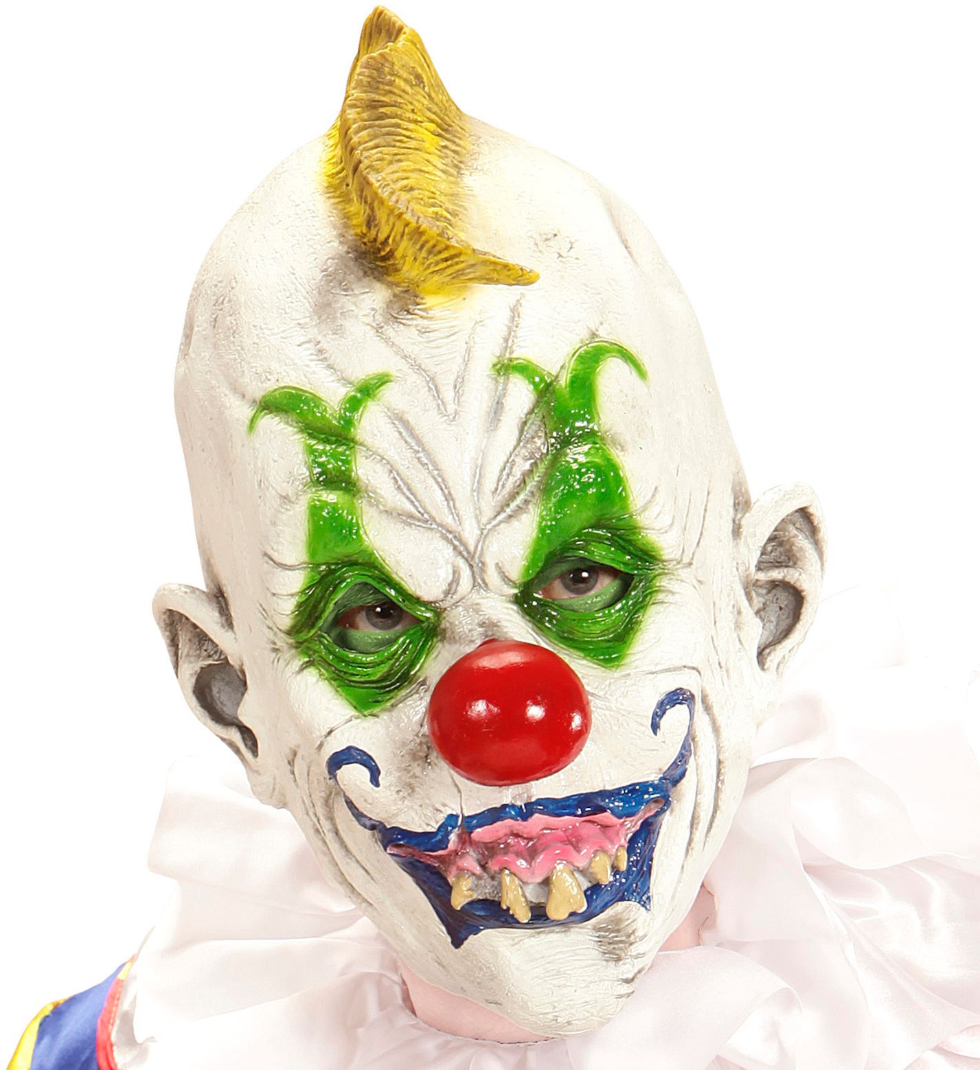 Griezelige gestoorde horror clown masker